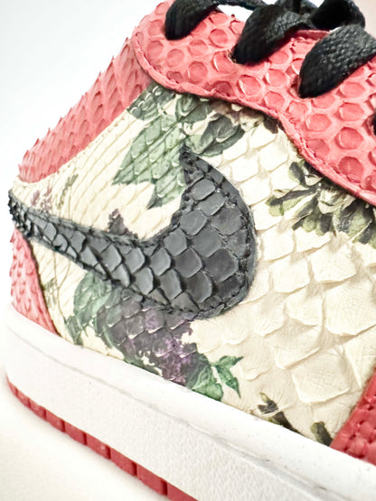 AJ1 Low - Flower Python